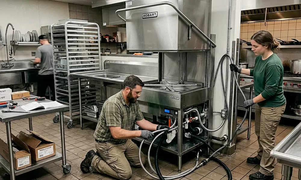 Commercial Dishwasher Installation in Malden, MA