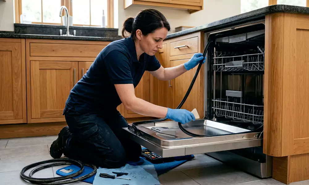Dishwasher Door Gasket Replacement in Malden, MA