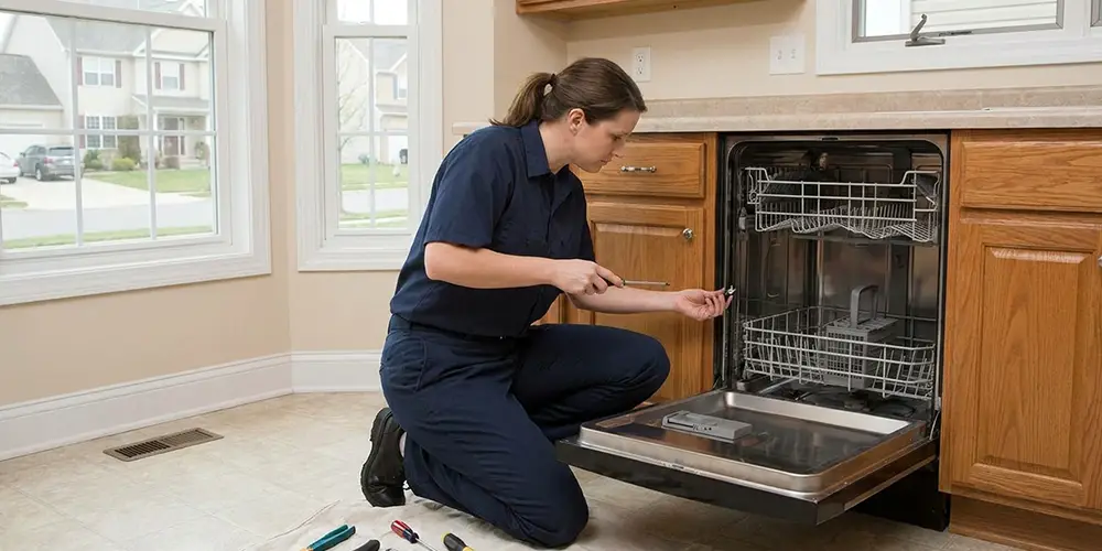Dishwasher Latch Replacement in Malden, MA