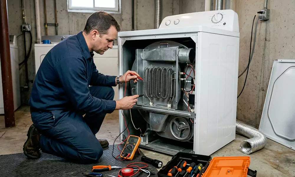 Dryer Not Heating Repair in Malden, MA