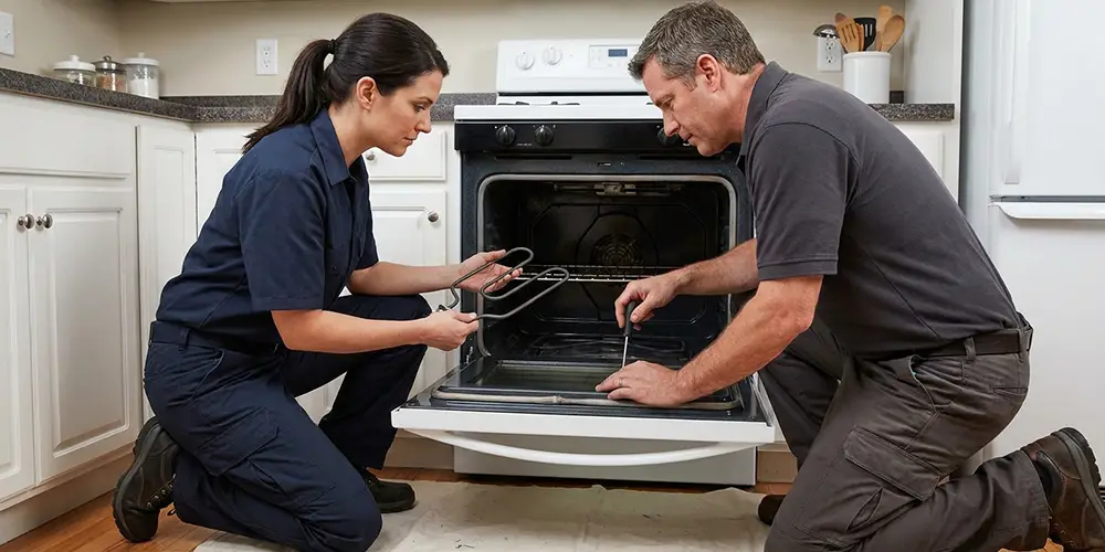 Oven Heating Element Replacement in Malden, MA