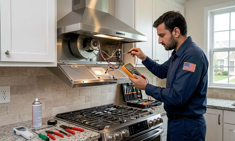 Range Hood Repair in Malden, MA