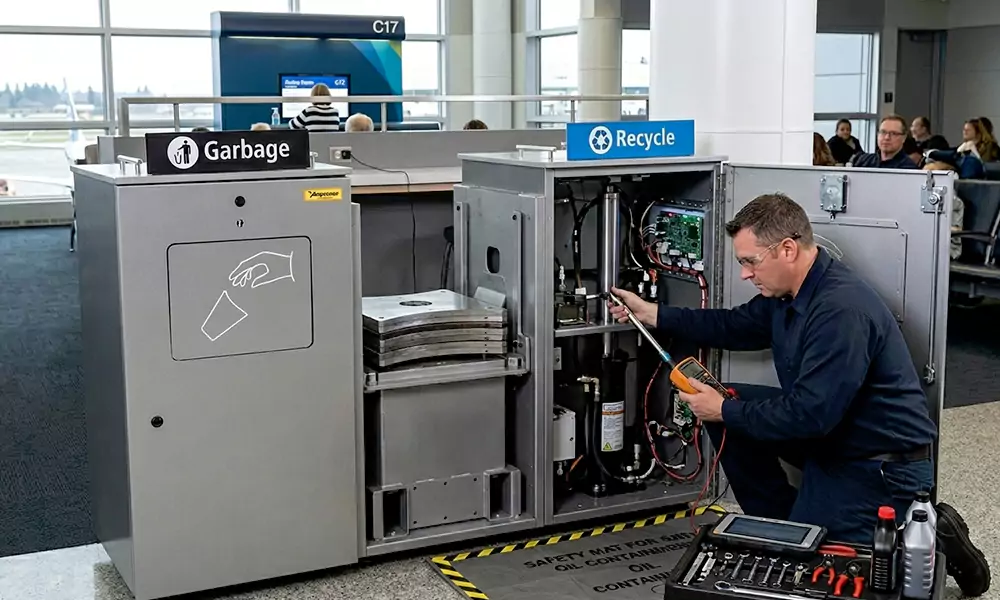 Trash Compactor Repair in Malden, MA