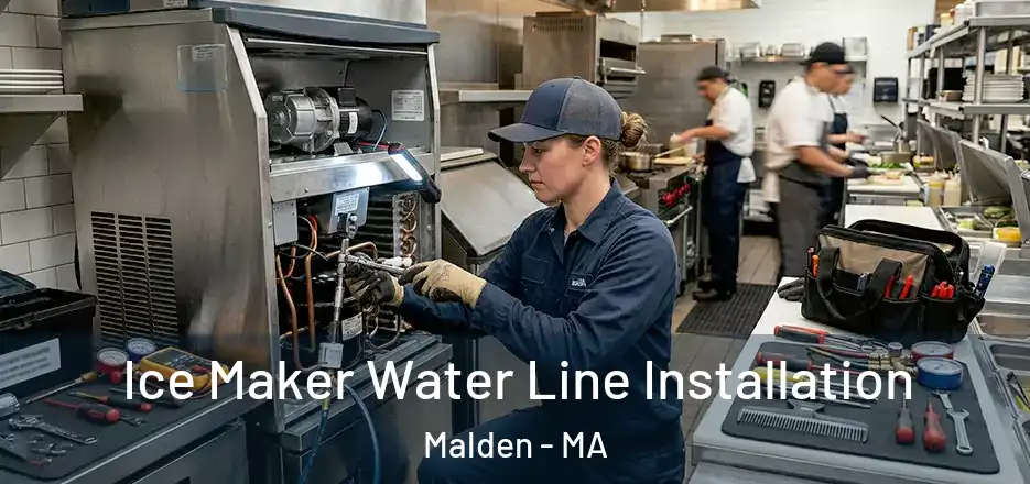 Ice Maker Water Line Installation Malden - MA