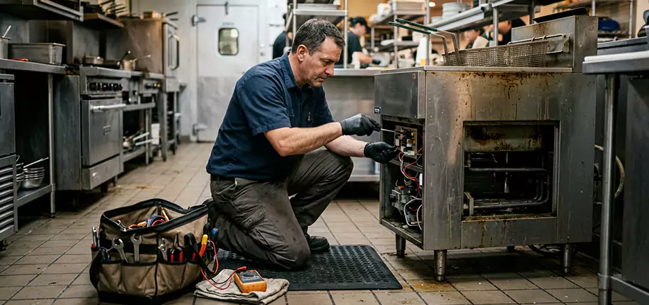 Industrial Fryer Thermostat Repair in Malden