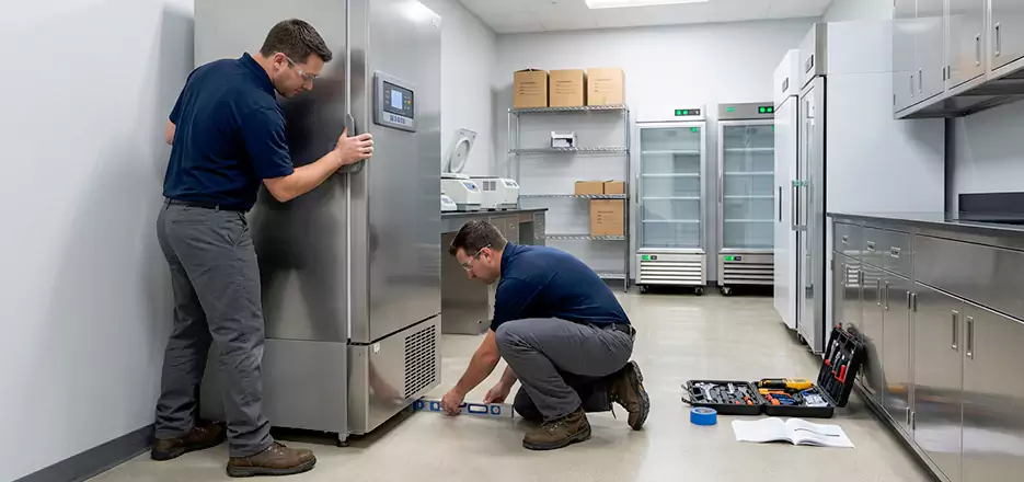 Bio-Medical Commercial Refrigeration Installation in Malden