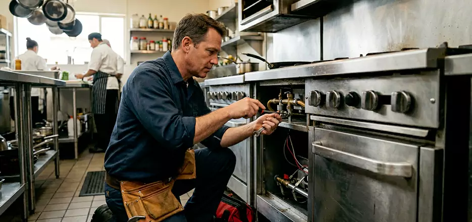 Emergency Commercial Stove Repair in Malden