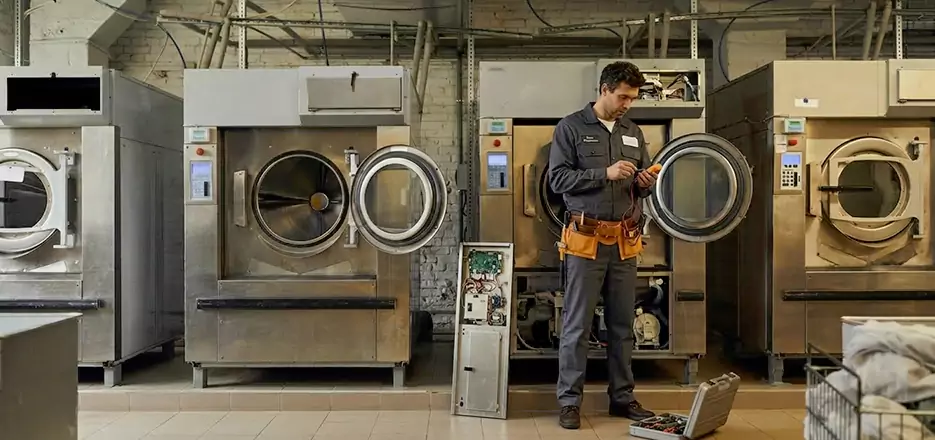 Commercial Washer Control Board Repair in Malden