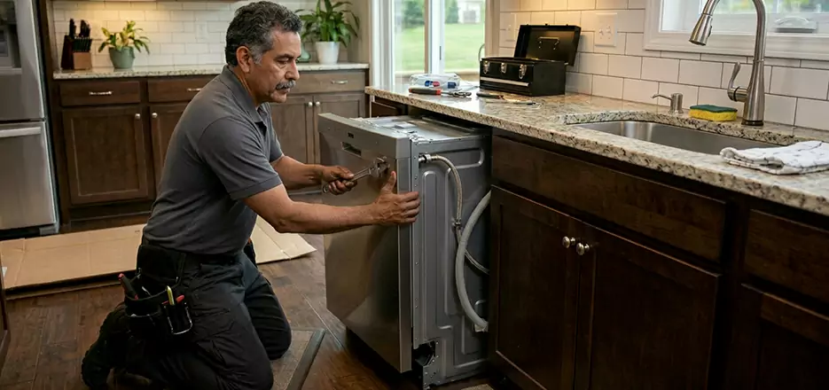 Same Day Dishwasher Installation in Malden