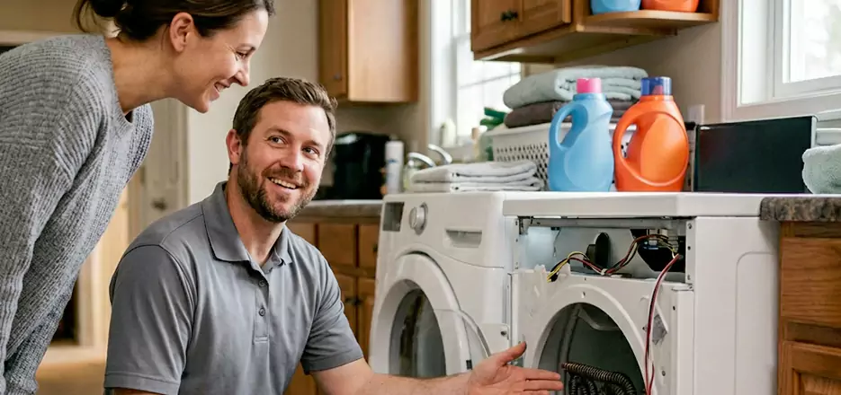 Dryer High Limit Fuse Replacement in Malden