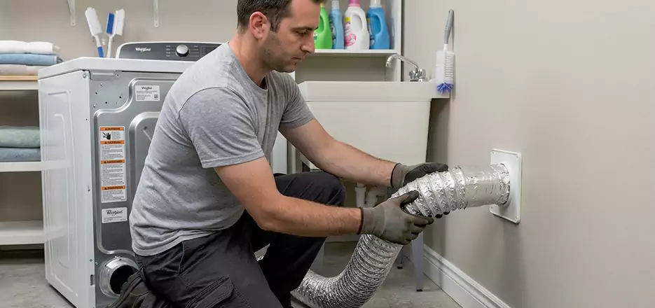 Dryer Exhaust Vent Repair in Malden