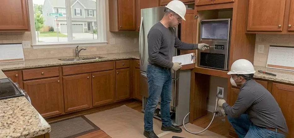 Emergency Ice Maker Water Line Installation in Malden