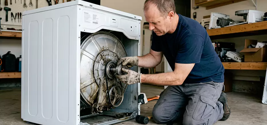 Washer Tub Bearing Replacement in Malden