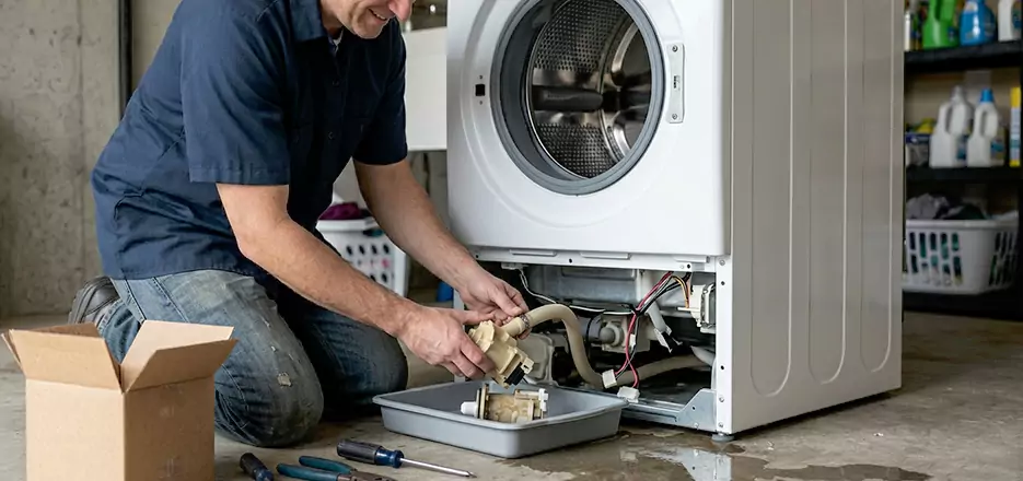 Washing Machine Pump Replacement in Malden