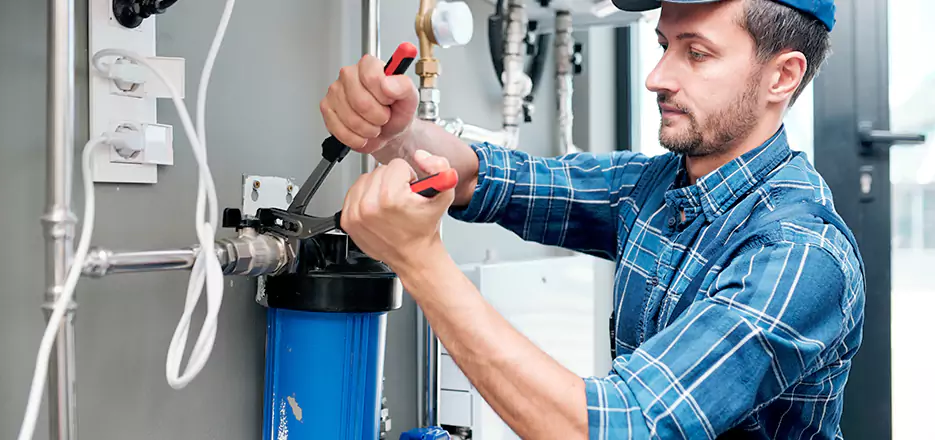 Plumber Water Filter Installation in Malden